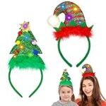 Análisis de las Mejores Diademas con Diseño de Árbol de Navidad para Bailarinas: ¡Brilla en la pista de baile esta temporada!